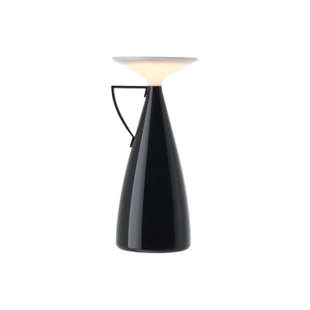 Lampe sans fil rechargeable Camomille LED noir / By Philippe Starck - Recyclé - Kartell