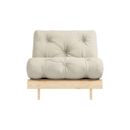 Fauteuil convertible Roots / Dormeuse & lit d'appoint - 3 positions / Structure pin clair - KARUP DESIGN