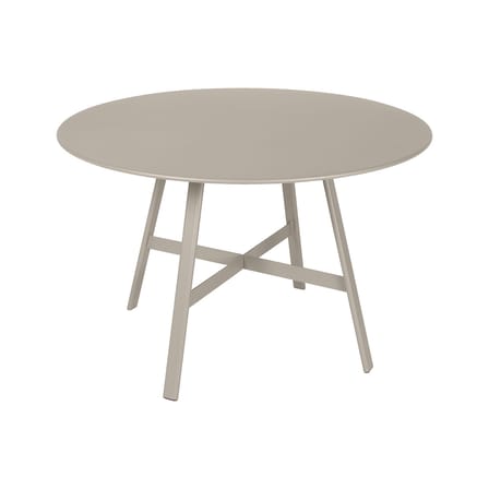 So’O Round table metal beige / Ø 117 cm - 6 personnes - Fermob