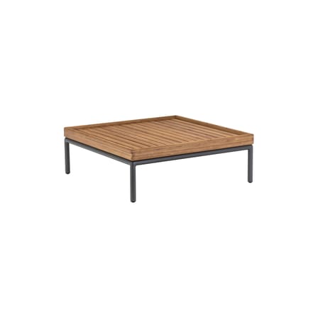 Table basse Level bois naturel / 81 x 81 cm - Bambou - Houe