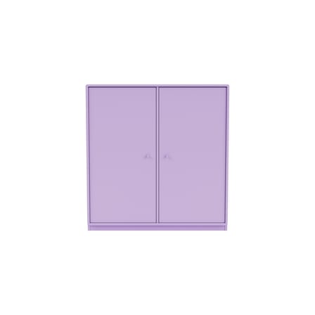 Ablage Cover Cabinet holz violett / B 69.6 x T 30 x H 72,6 cm - 2 Türen - MONTANA