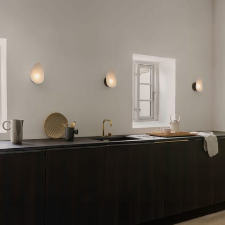 Applique Florii 1 LED plastique blanc - NUURA