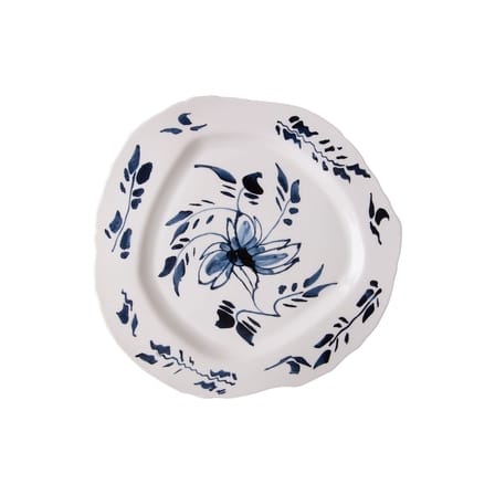 Assiette Classics on Acid - English Delft céramique bleu blanc / Ø 28 cm - Seletti