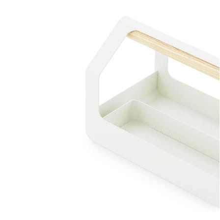 Bac de rangement Haus Toolbox métal gris / 36 x 18 cm - Normann Copenhagen