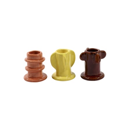 Set de 3 bougeoirs Molly 02 / H 6,5 cm - Serax