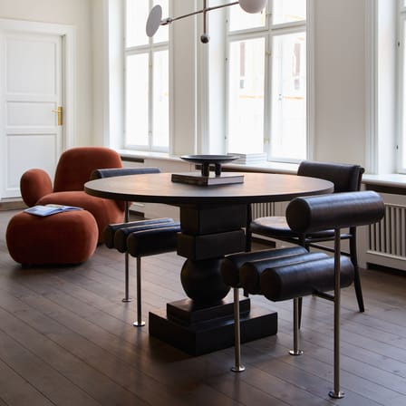 Centre de table Duck Mini céramique vert / Ø 30 x H 9,2 cm - 101 COPENHAGEN