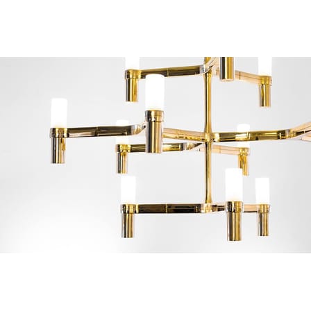 Crown Major Pendant metal gold / Ø 115 cm - Gold plated - Nemo