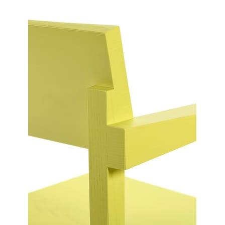 Fauteuil Silent bois jaune - valerie objects