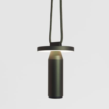 Lampada da esterno ricaricabile senza fili Quasar LED metallo verde / H 26 cm - Petite Friture
