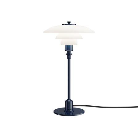Lampada da tavolo PH 2/1 vetro blu / Ristampa del 1927 - Louis Poulsen