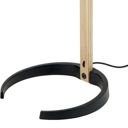 Lampadaire Timberline tissu blanc / Réédition 1970s - Gubi