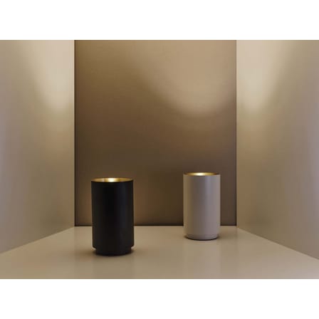 Lampe à poser Tobo métal noir / Ø 14 x H 24 cm - DCW éditions