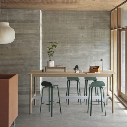 Pot de fleurs Ridge céramique blanc / L 18,5 x P 14,5 x H 15,2 cm - Muuto
