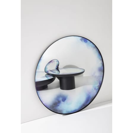 Table basse Francis Large métal / Ø 75 x H 36 cm - Miroir / Constance Guisset, 2019 - Petite Friture