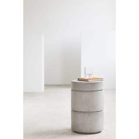 Table d'appoint Marie pierre gris / Tabouret - Béton - Serax