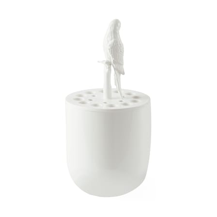 Vase Bird Watching céramique blanc / H 51 cm - POLSPOTTEN