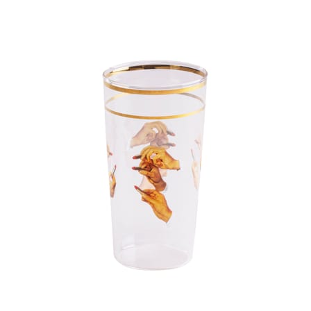 Verre Toiletpaper - Lipsticks verre multicolore / H 13 cm - Seletti