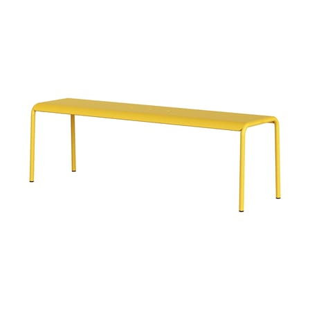 Banc Panorama métal jaune / L 140 cm - TIPTOE