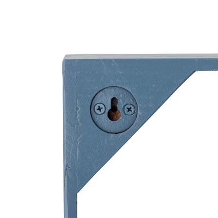 Bekka Wall shelf wood blue / 70 x 70 x D 10 cm - Bloomingville