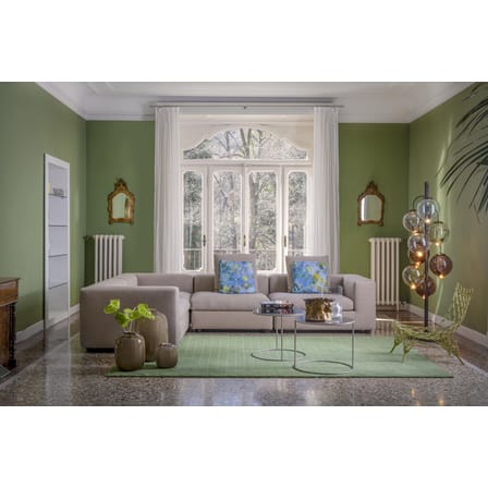 Fauteuil Knotted chair plastique tissu beige / Marcel Wanders, 1996 - Corde recouverte de résine - Cappellini
