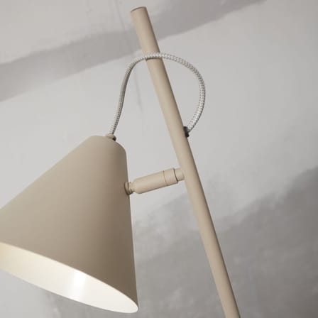 Lampadaire Lisbon métal beige / Orientable - It's about Romi