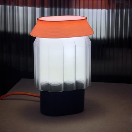Lampe de table Nour / Plastique recyclé - Fabriqué en France - Warren & Laetitia