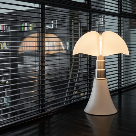 Lampe de table Pipistrello White matt / H 66 à 86 cm - Martinelli Luce