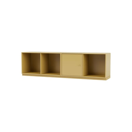 Rangement Line bois jaune / L 139.2 x P 30 cm H 38.4 cm - MONTANA