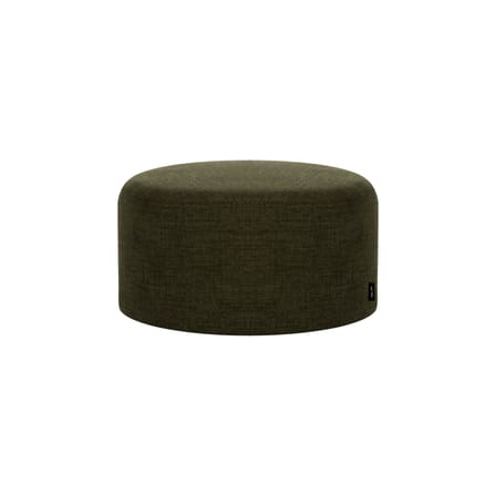 Sitzkissen Folk Petit textil grün / Ø 50 x H 25 cm - NOO.MA