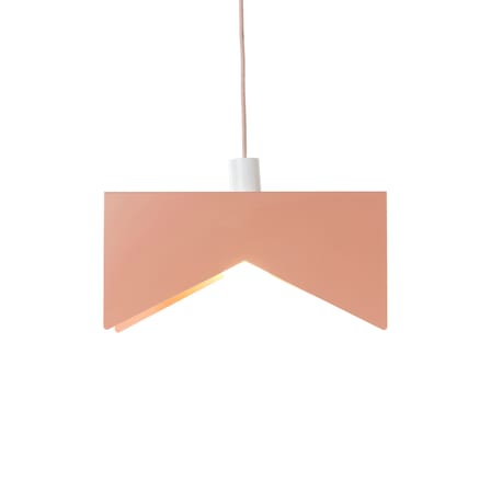 Suspension Aberto métal rose / L 40 x H 20 cm - ATELIER DOBRA