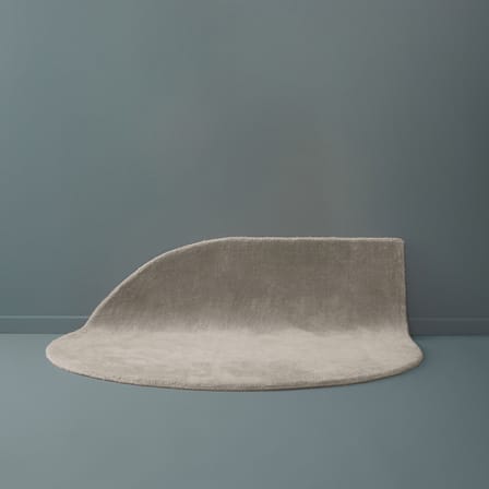 Tapis Stilla beige / 160 x 130 cm - Tufté main - AYTM