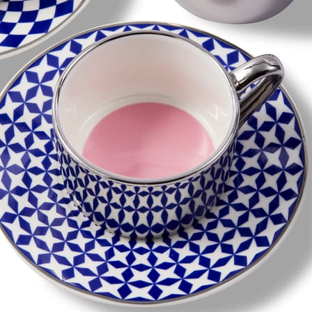Tasse à espresso Aunty / Set 4 tasses + 4 soucoupes - 90 ml - Pols Potten