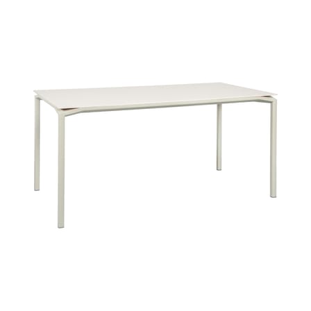 Tavolo rettangolare Calvi Minérale pietra beige / 160 x 80 cm (6 persone) - Piano/vassoio in Dekton (effetto pietra) - Fermob