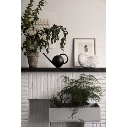 Vaso Shell ceramica bianco / L 31 x H 21 cm - Ferm Living