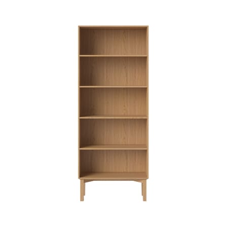 Bibliothèque Silent / L 80 x H 200 cm - Bois éco-certifié - Bolia