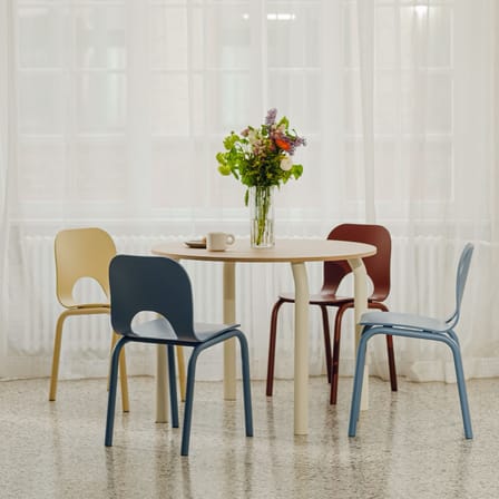 Chaise Atto bois bleu - NOO.MA