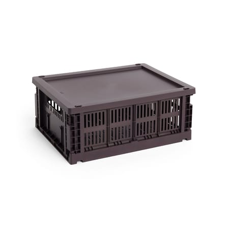 Couvercle  plastique rouge / Pour panier Colour Crate Medium 27 x 35 cm - Hay