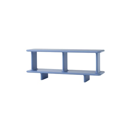 Étagère Archivo JH43 by Jaime Hayon bois bleu / Console basse - L 140 x H 54 cm - &tradition