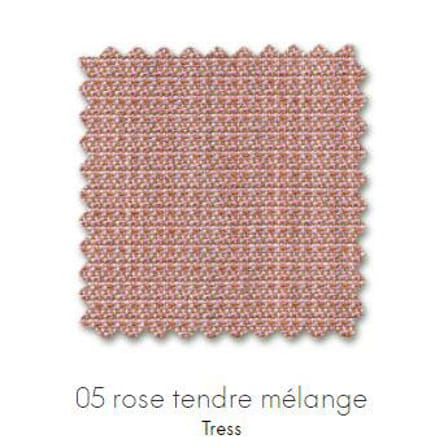 Fauteuil à roulettes Rookie tissu rose / H 39 à 51 cm - Vitra