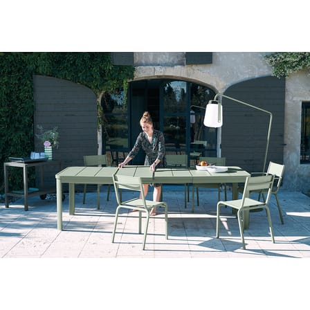 Accessoire  métal noir / Pied déporté pour lampes Balad - H 190 cm - Fermob