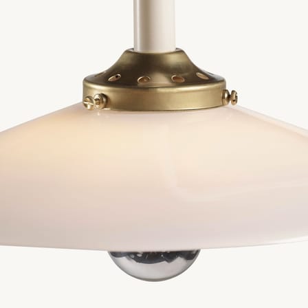 Lampadaire Marble n°1 métal blanc / H 141 x L 103 cm - valerie objects