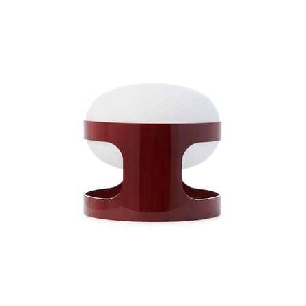 Lampe de table KD28 plastique rouge / Joe Colombo, 1967 - Recyclé - Kartell