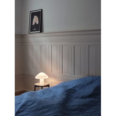Lampe de table Pao LED verre blanc / Verre soufflé bouche - Hay