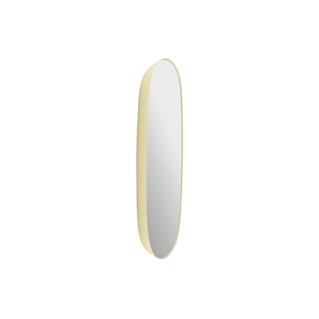 Miroir mural Framed Small métal jaune / 44 x 59 cm - Muuto
