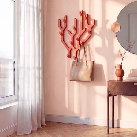Portemanteau mural Ambroise bois / L 57 x H 68 cm - Hartô