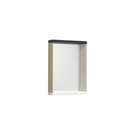 Specchio murale Colour Frame - Small legno naturale / En&ls 38,5 x H 48 cm - Vitra