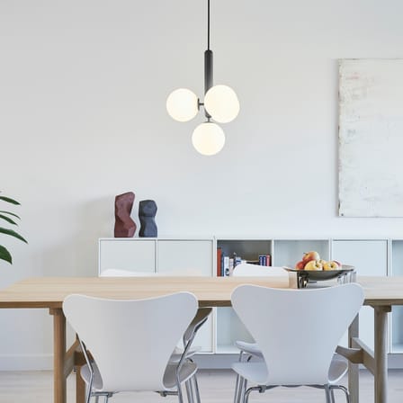 Suspension Miira 4 verre / Ø 38 cm - NUURA
