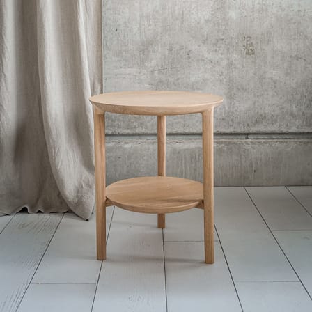 Table d'appoint Bok bois naturel / Ø 43 x H 50 cm - Ethnicraft