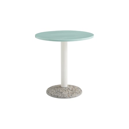 Table ronde Ceramic Outdoor céramique vert / Ø 70 cm - Porcelaine - Hay