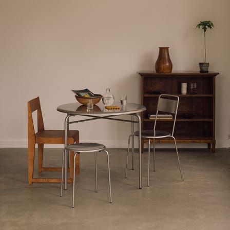 Table ronde Petit Rond OUTDOOR métal / Ø 90 cm - Frama 